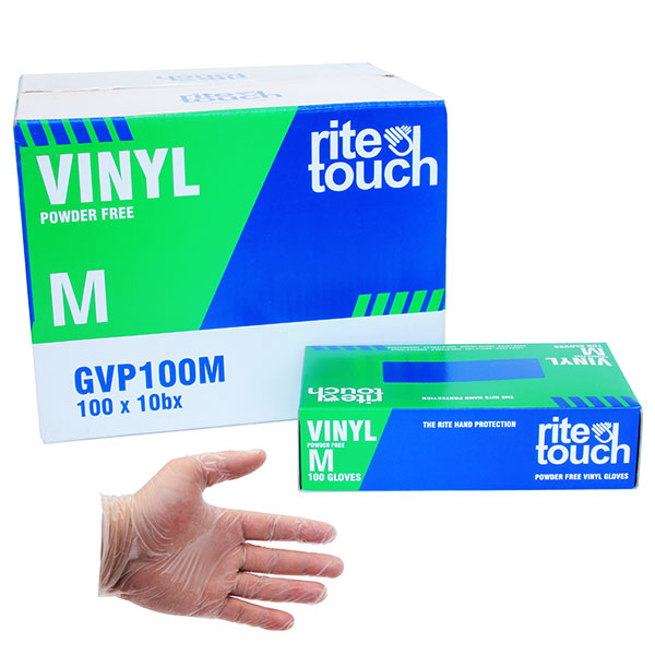 Gloves - Vinyl - Medium