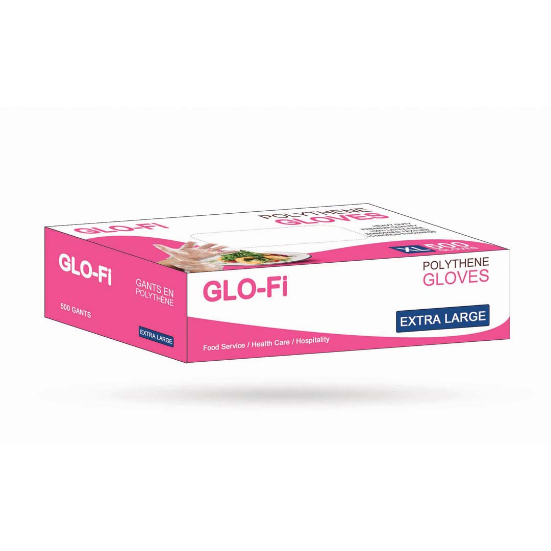 GLO-Fi - Gloves - Poly - X-Large