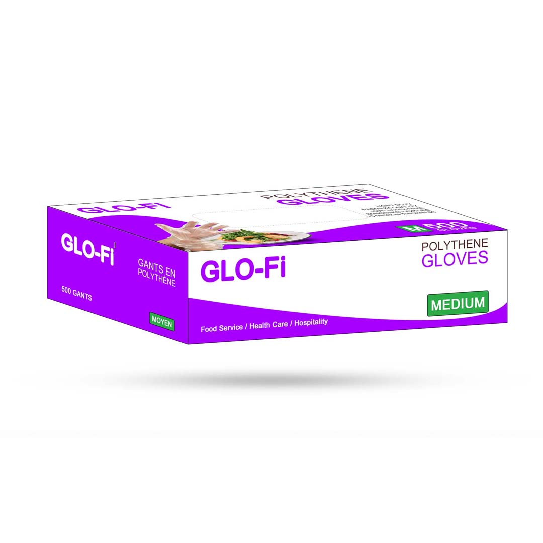 GLO-Fi - Gloves - Poly - Medium