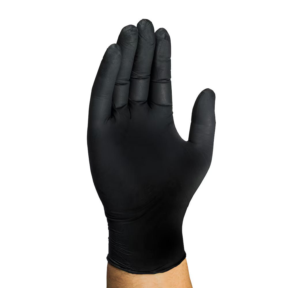 Gloves - Black - Nitrile - Extra Large