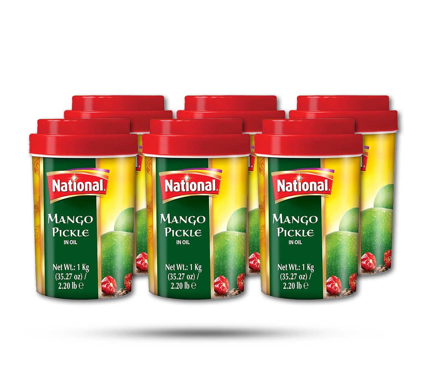 National - Mango Pickle - 1Kg