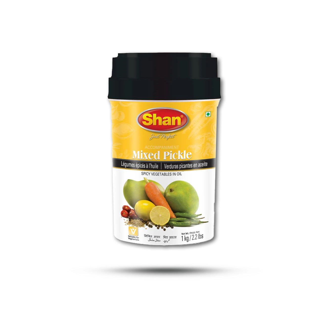 Shan - Mixed Pickle - 1Kg.