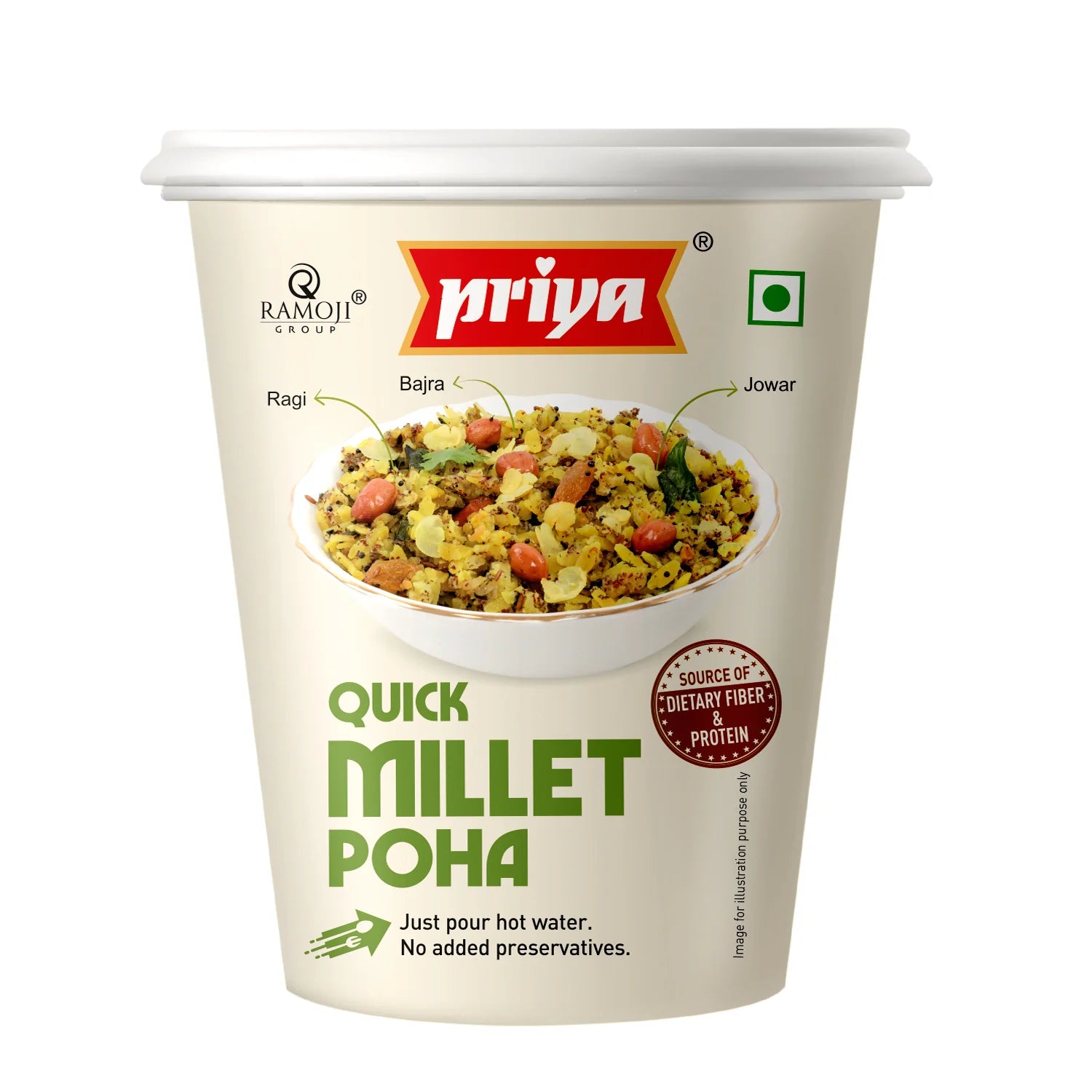 Priya - Quick Millet Poha - 80g
