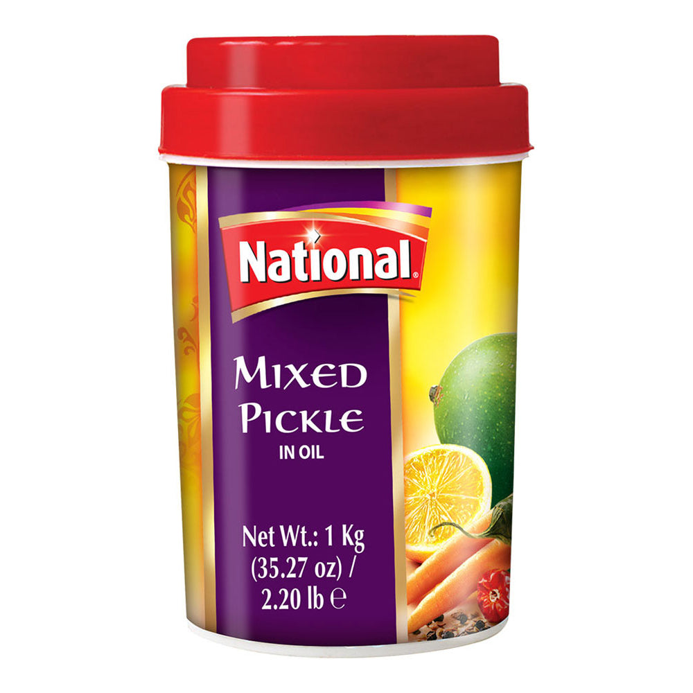 National - Mixed Pickle - 1Kg