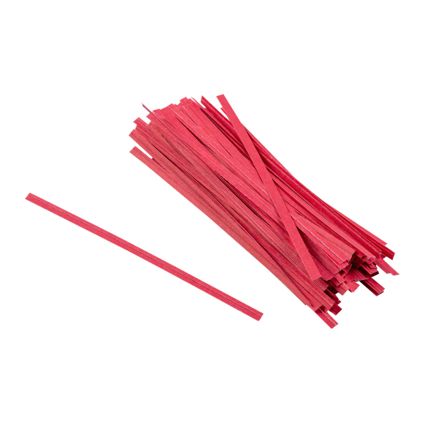 Hy Five - 4" Twist Ties - Red TT4RP