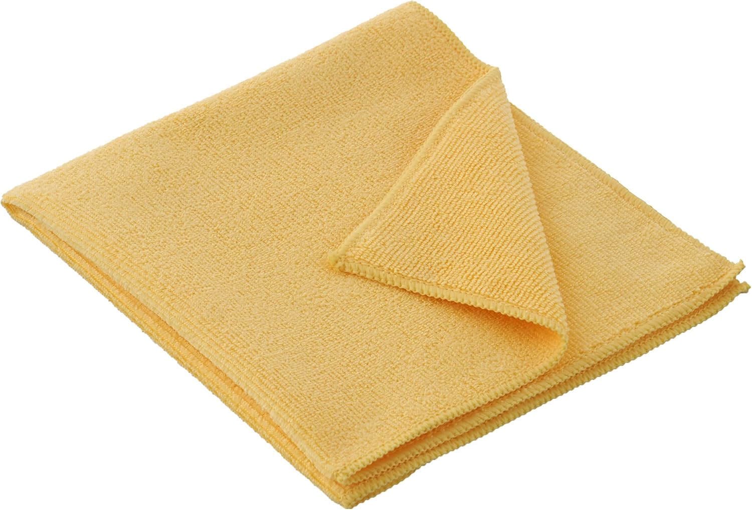 Microfiber Cloth 16X16 - Yellow - 8/Cs
