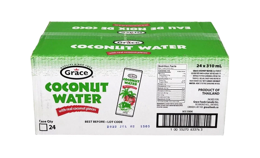 Grace - Coconut Water - With pieces - Cans