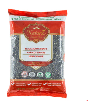 NaturZ/SF - Urad Dal - Whole - 4Lb