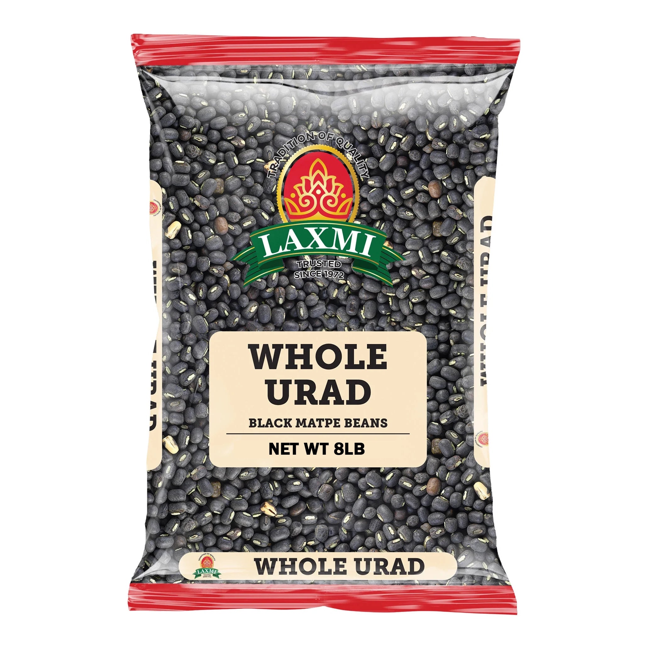 Laxmi - Urad Whole - 8lb