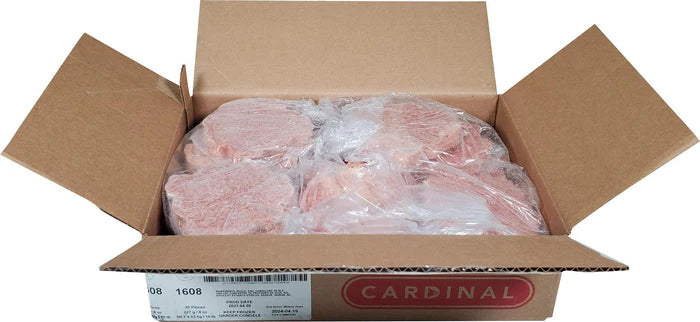 Cardinal 8 oz Roadhouse Beef Burgers 1608