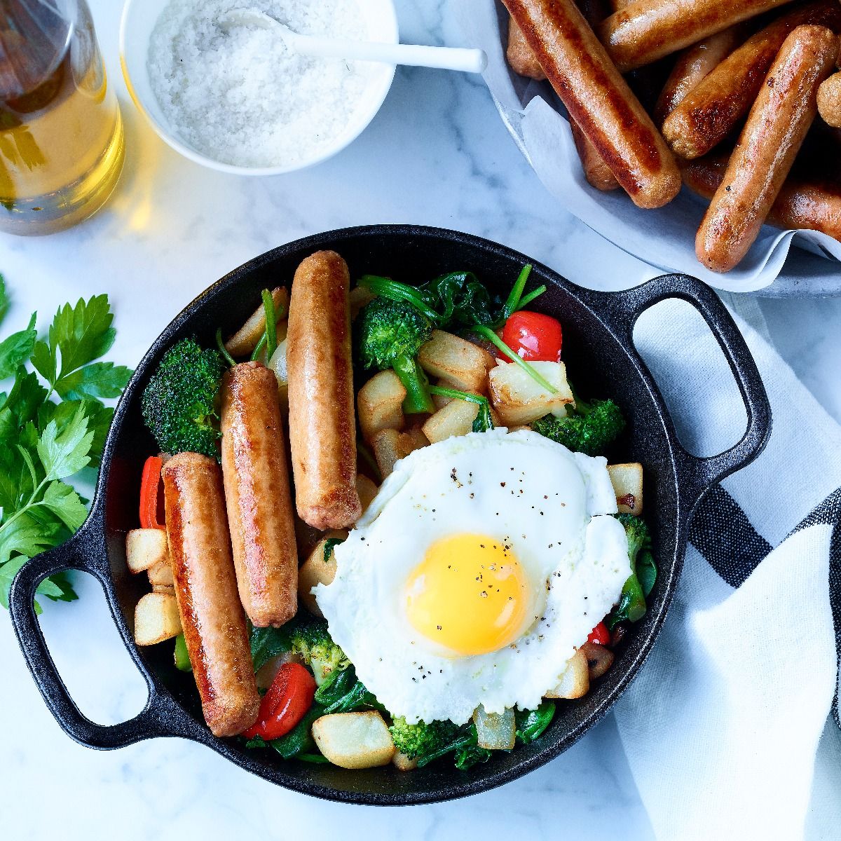 Olymel - Chicken Breakfast Sausages - Uncooked - 5Kg