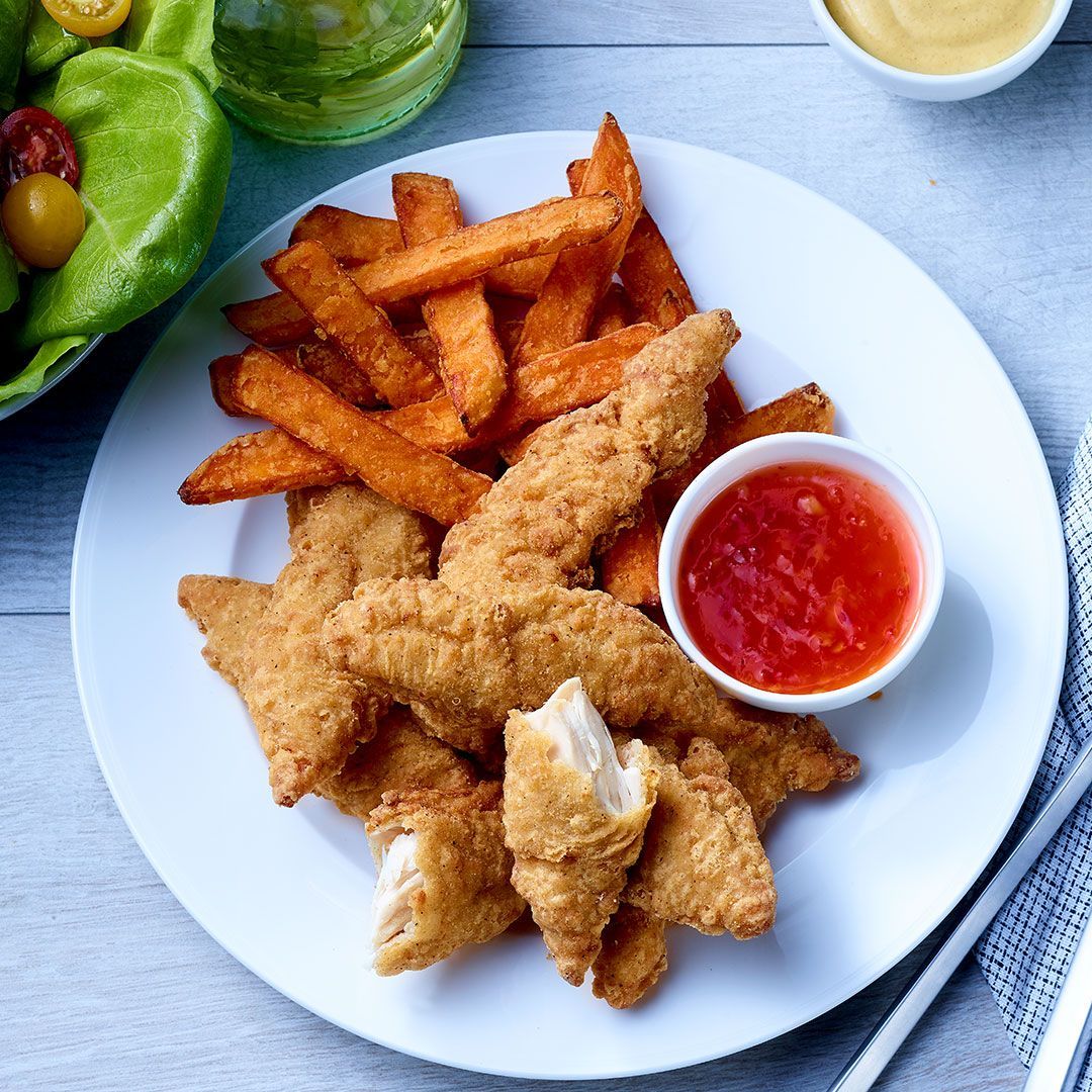 Olymel - Chicken Breast Fillets - Breaded - Love Me Tenders - 4Kg