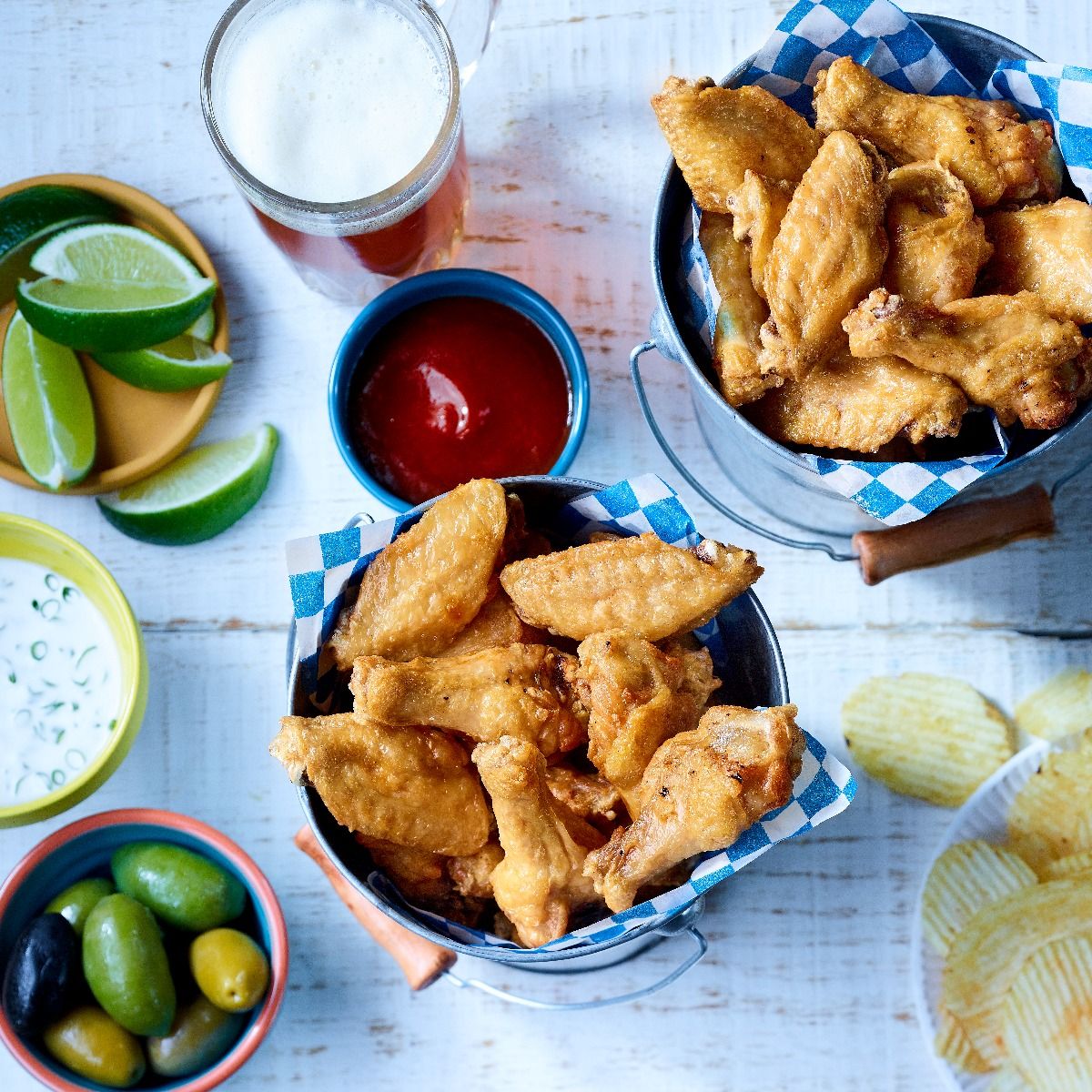 Olymel - Chicken Wings - Seasoned - Fully Cooked - 4Kg