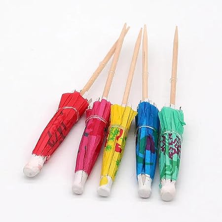 Toothpick - Umbrella - Paper - Colour