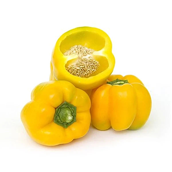 Fresh - yellow pepper - 25lb & 1Lb