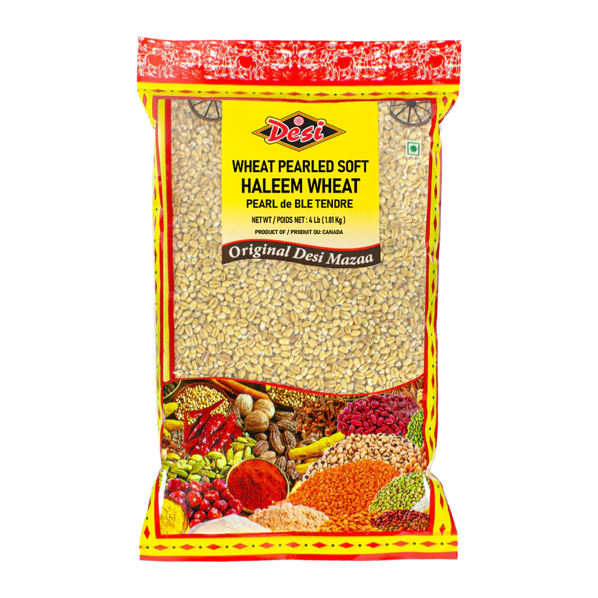 Desi - Haleem Wheat - Pearled Soft - 4Lb
