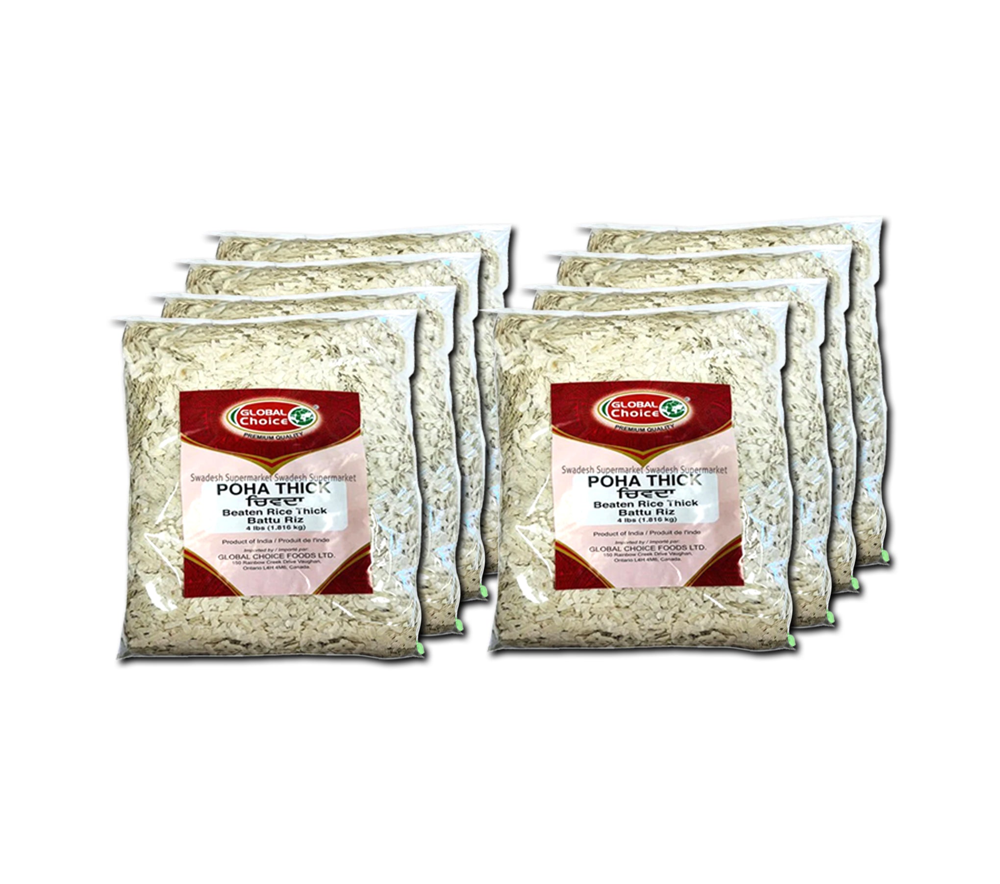 Global Choice - Flattened Rice - Poha - Thick