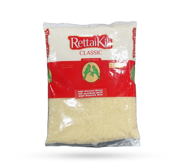 Rettaikili - Red Raw Rice - 8lb