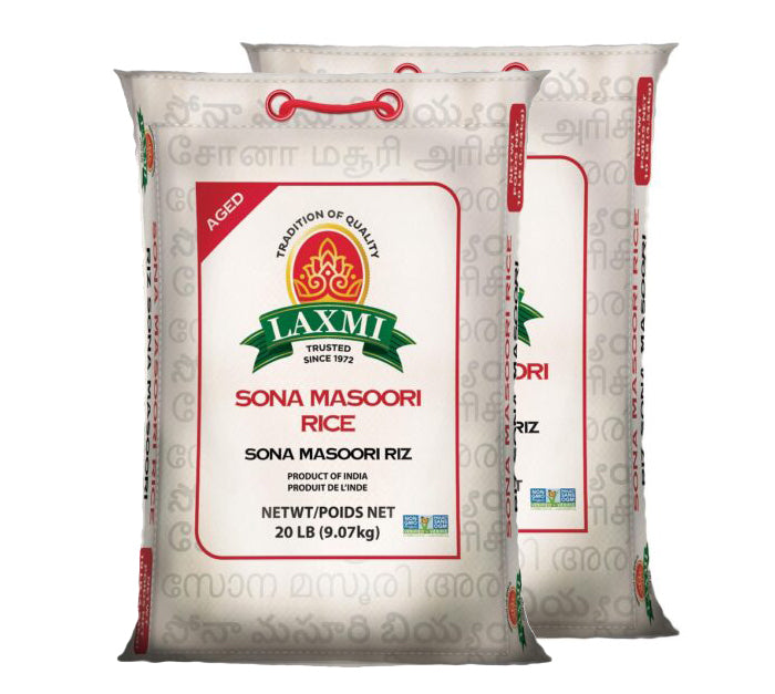 Laxmi - Sona Masoori Rice - 20Lb