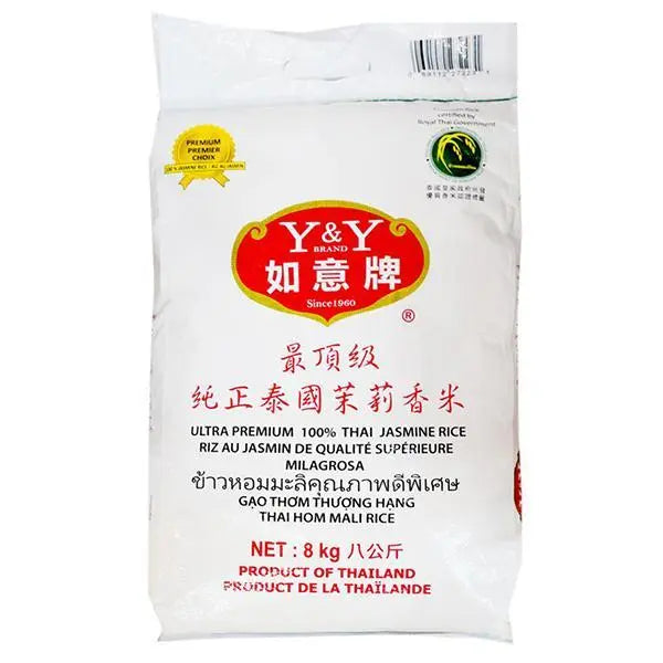 Y&Y - Jasmine Scented Rice - 8 Kg