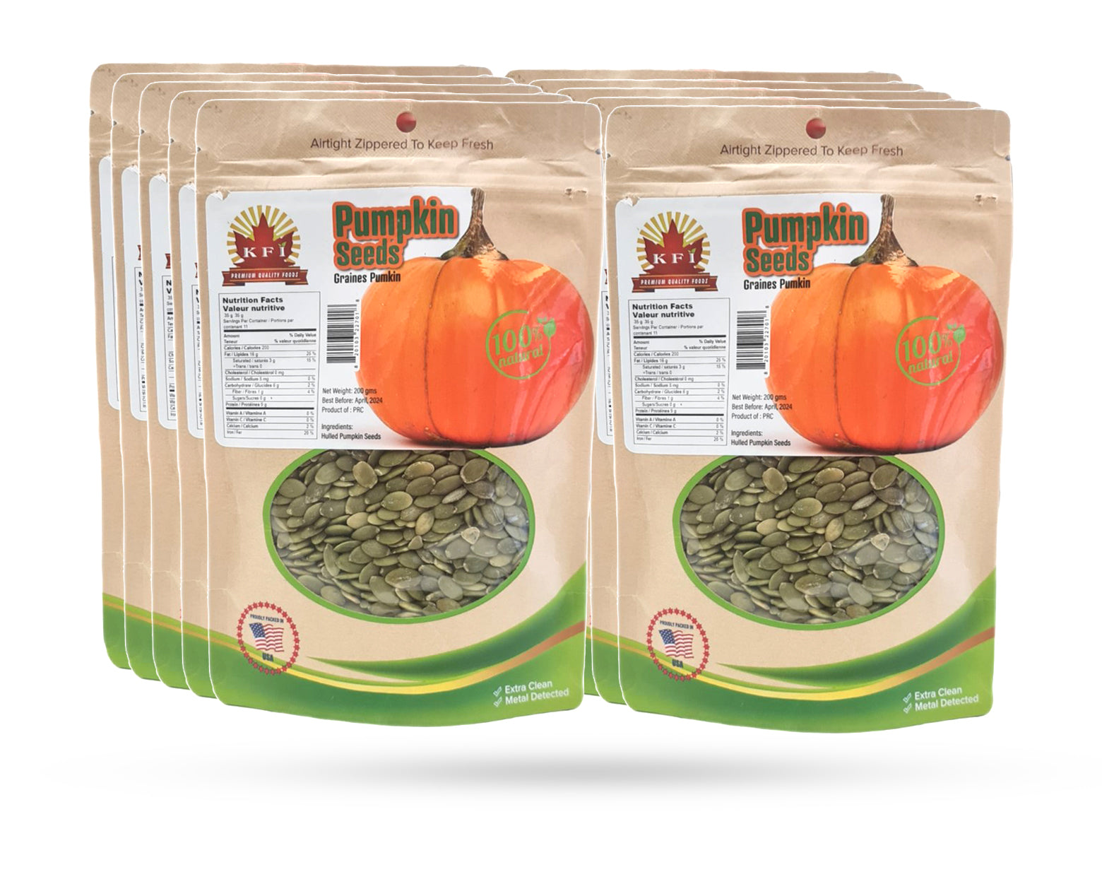 KFI - Pumpkin Seeds Raw - 200g