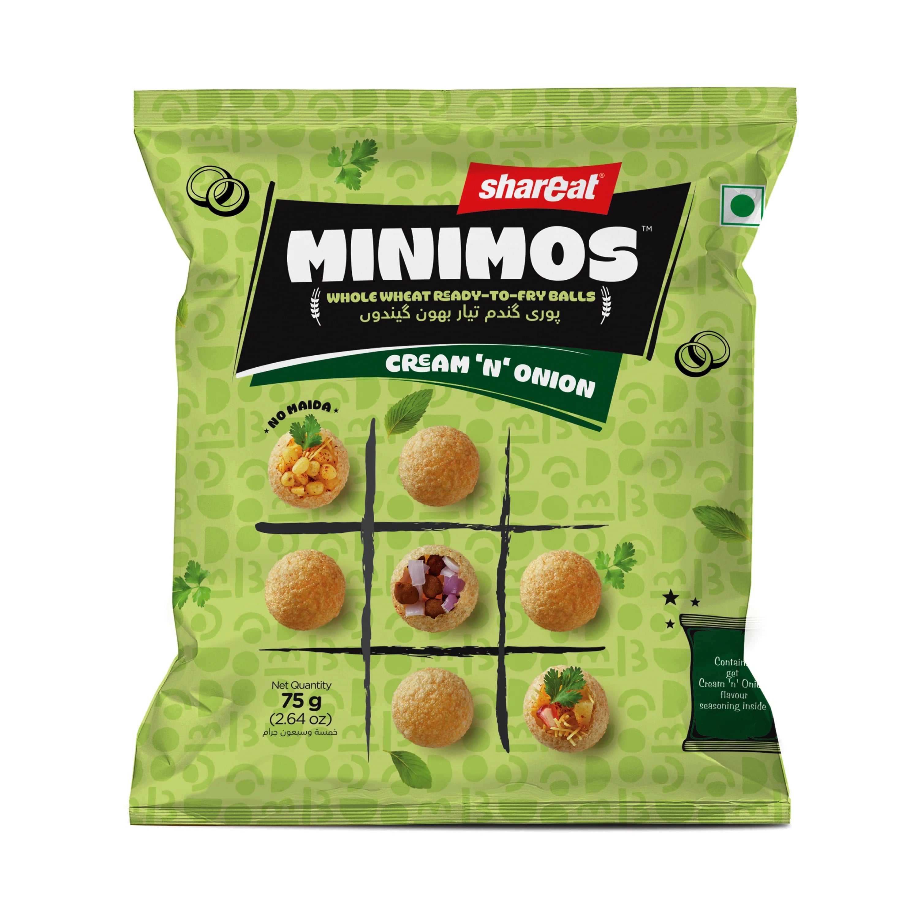 Foochka - Cream 'n' onion - 75g