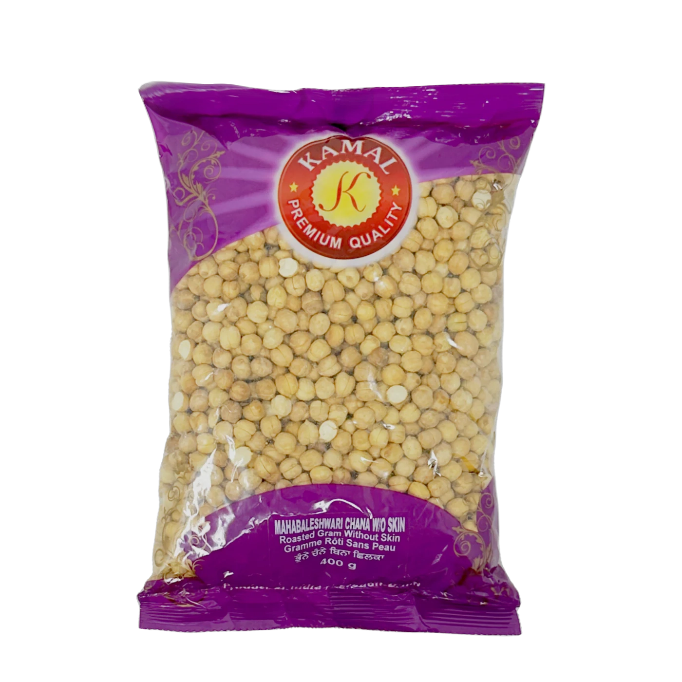 Kamal - Roasted Channa W/O Skin - 400g