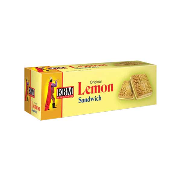 EBM - Lemon Sandwich Biscuit - 128g