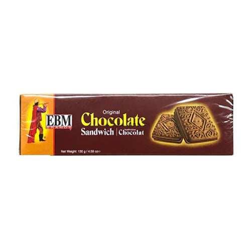 EBM - Chocolate Sandwich biscuit - 130g