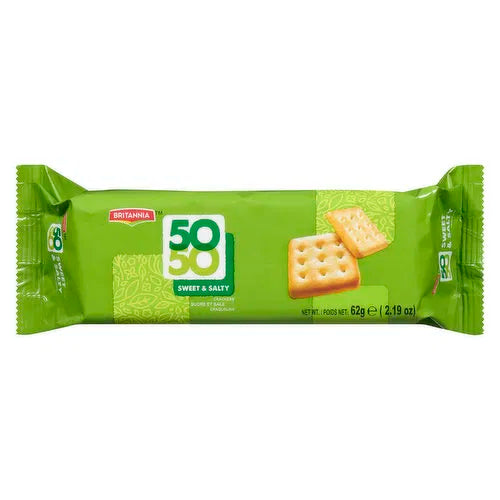 Britannia - Fifty Fifty(Indiviual Pack) - 62g