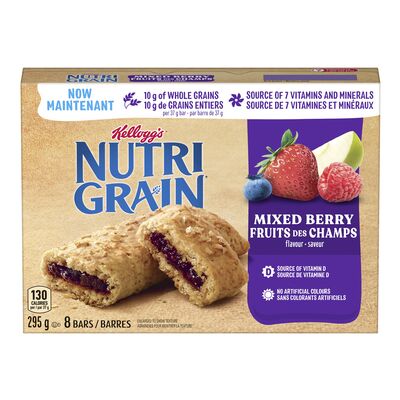 Nutrigrain - Mixed Berry Bars - 295g