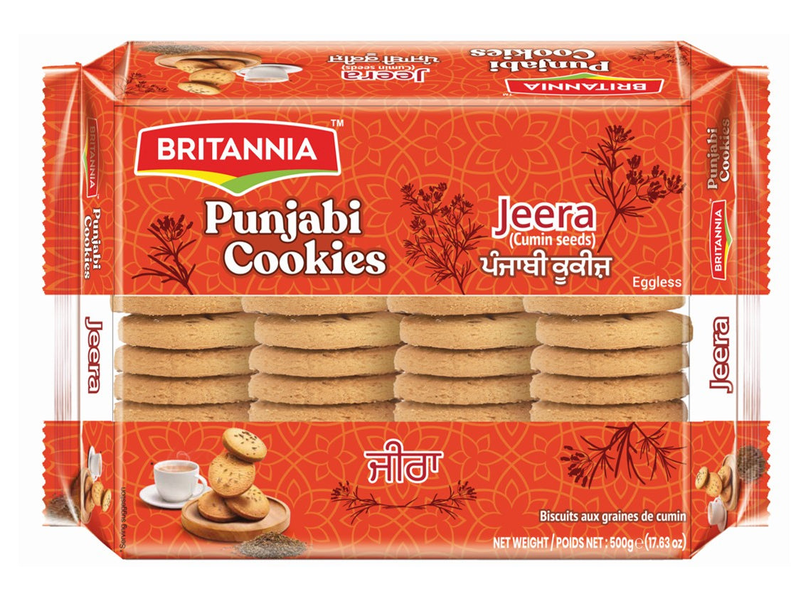 Britannia - Punjabi Jeera Cookies - 500g
