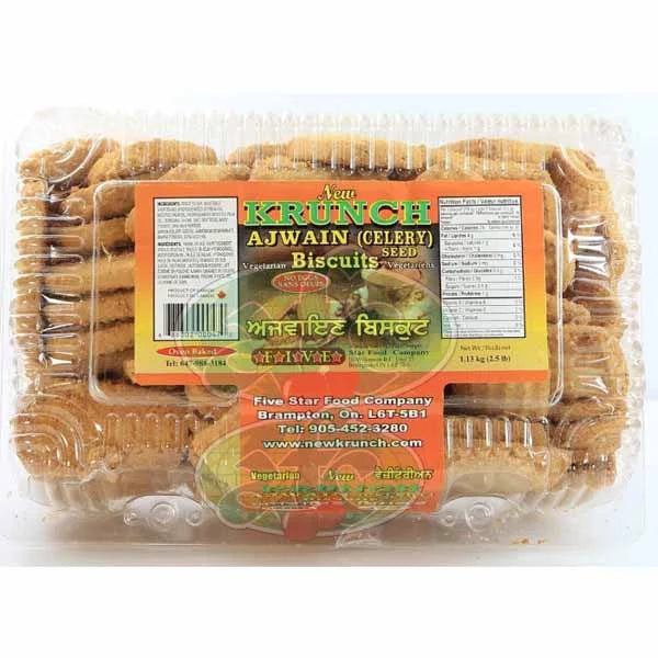 New Krunch - Ajwain Cookies - 1Kg