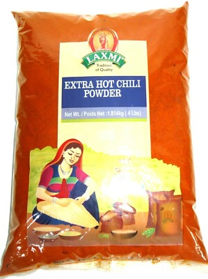 Laxmi - Extra Hot Chilli Powder - 4Lb