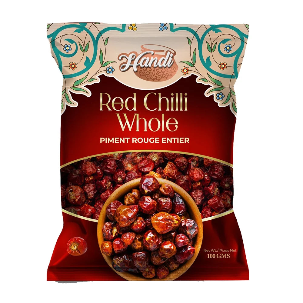 Handi - Round chilli Whole - 100gm