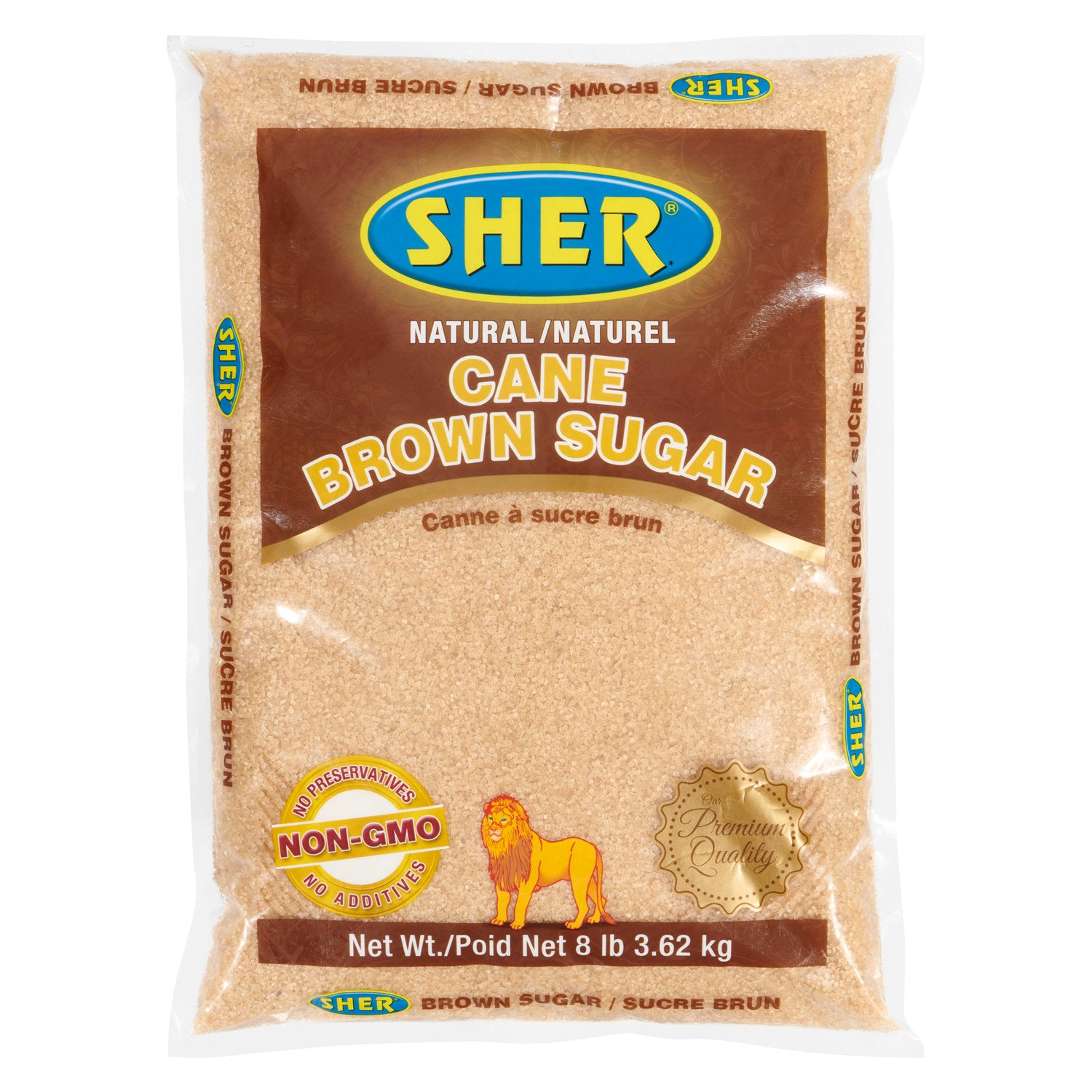 Sher - Brown Sugar - 8Lb