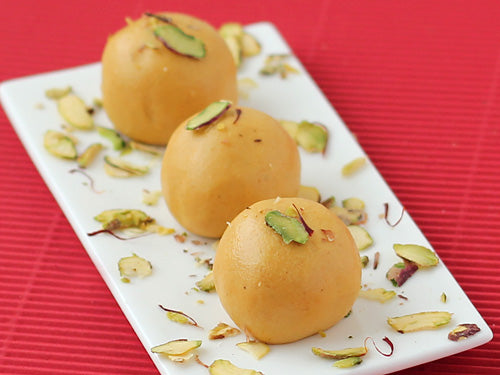 Saffron - Besan Ladoo