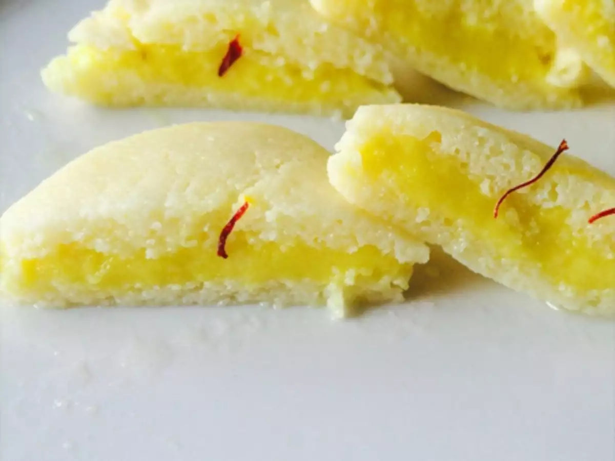 Saffron - Malai Sandwich Yellow