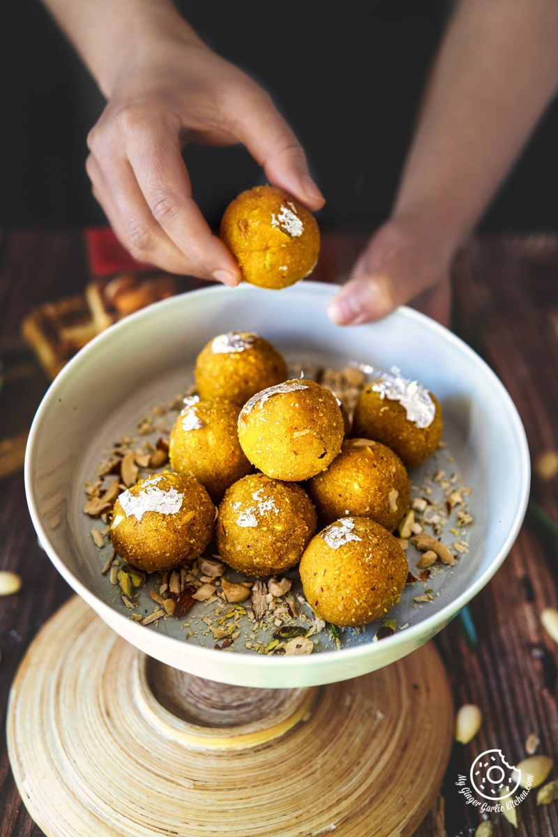 Saffron - Yellow Petha Ladoo