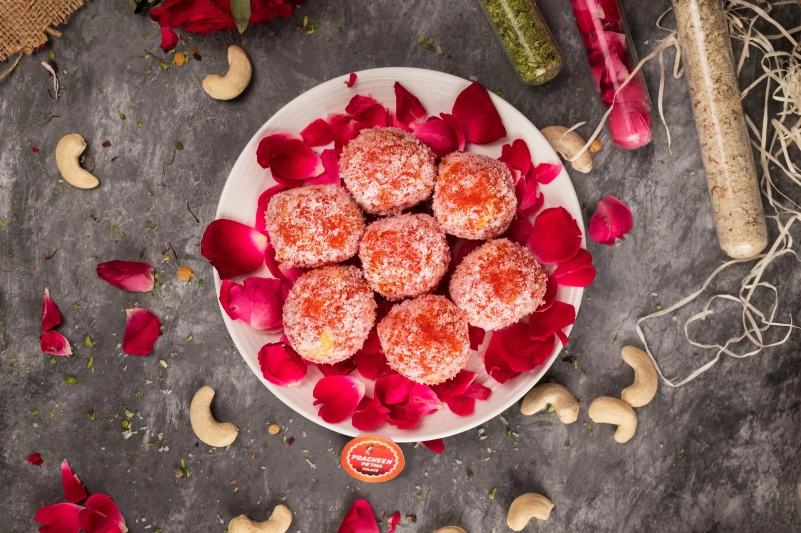 Saffron - Red Petha Ladoo