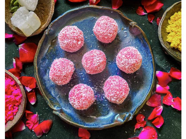 Saffron - Pink Petha Ladoo