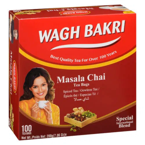 Wagh Bakri - Masala Tea Bags - 200g