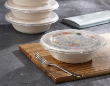 Clear Lid For Round Plastic Bowl - 24-32 Oz