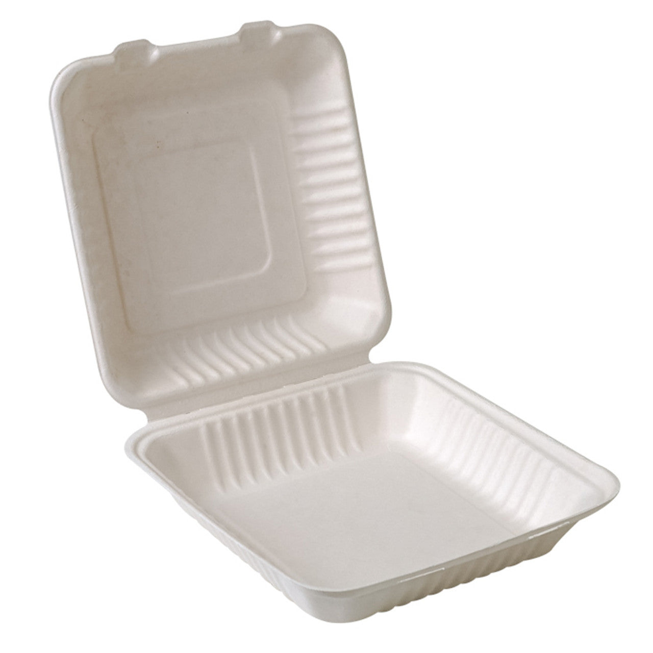 Ten Clouds - 9X9 Bagasse Clamshell Container