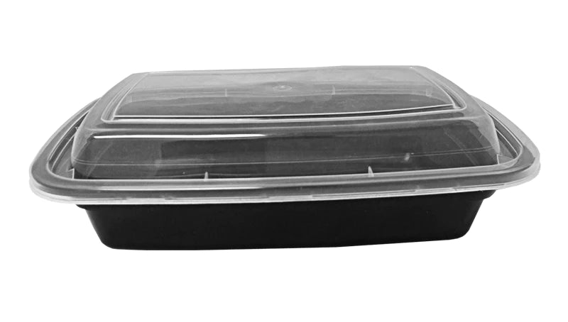 PCM - T24/25oz - Plastic Rectangular Container Combo