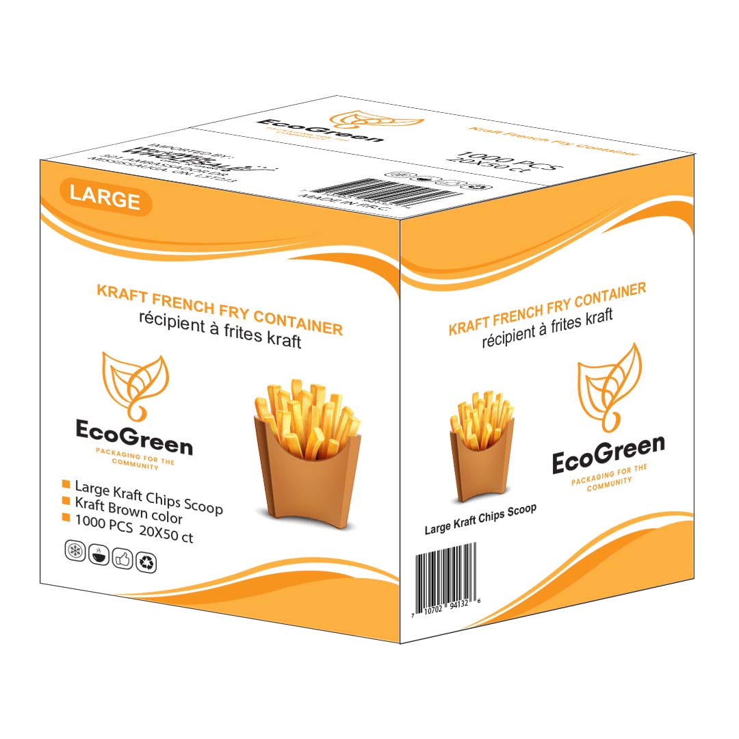 EcoGreen - French Fries Pouch - Large