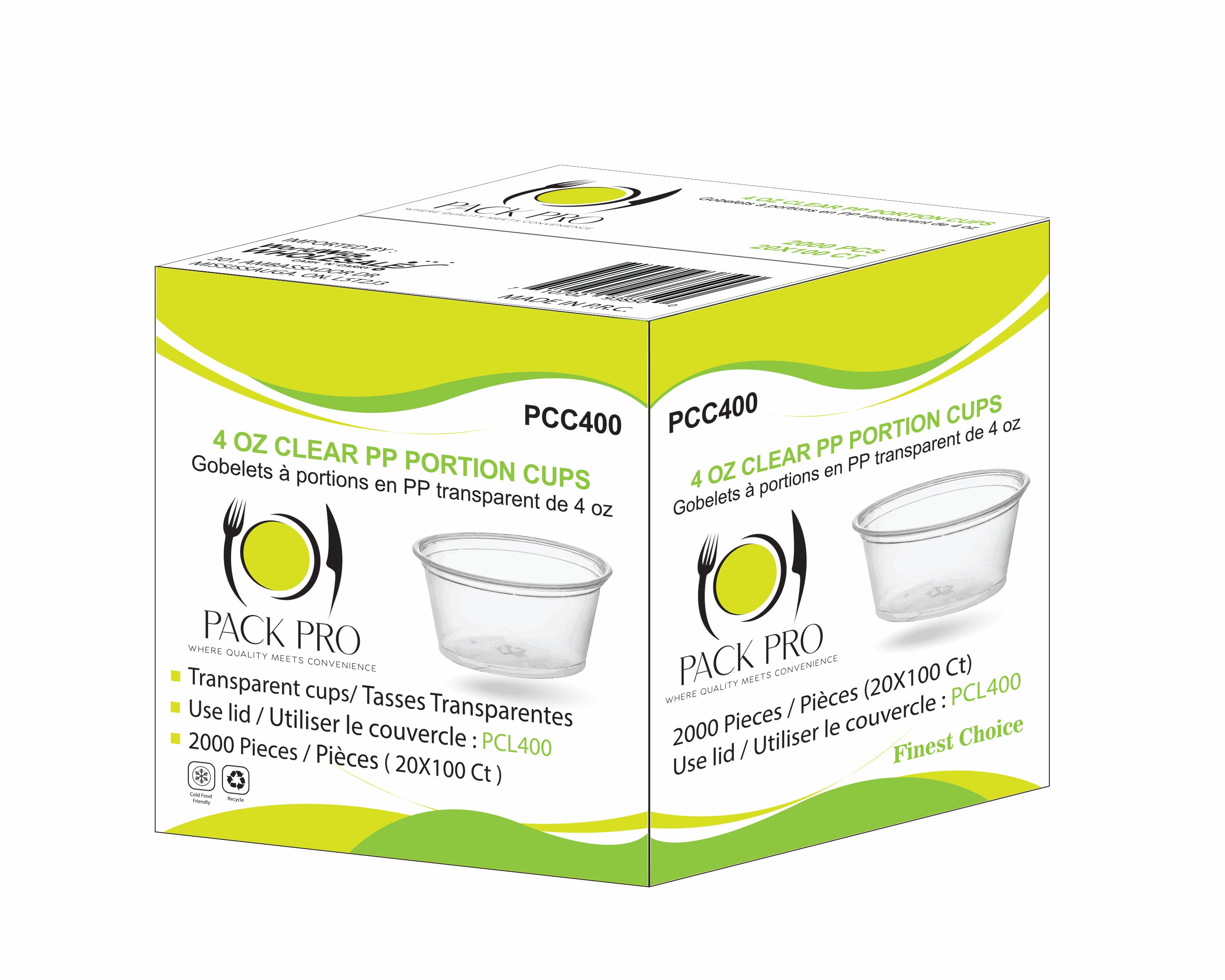 PackPro - 4oz Portion Cups