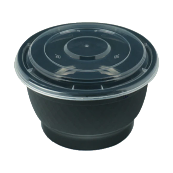 Dynasco - 32oz Noodle Box w/Lid - White