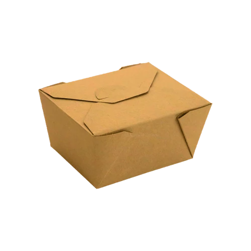 Kraft #1 4-Flap Container - 400Ct