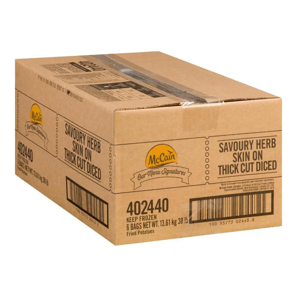 Mccain - Diced Potato Savoury Seasoned Skin-On